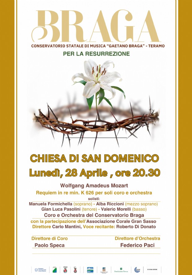 Braga per la Resurrezione con il Requiem di Mozart